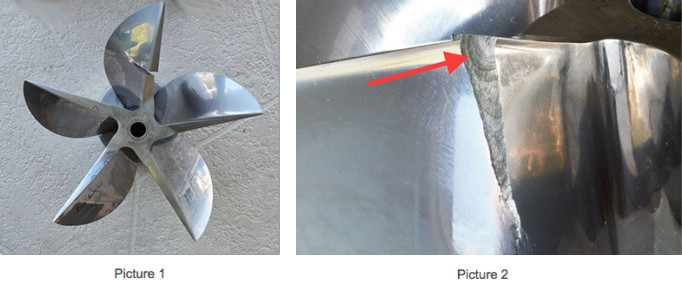 Racing Boat Propeller cryogenic treatment