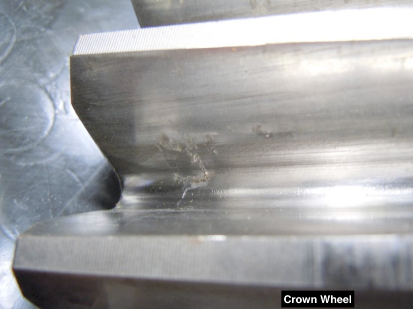 caterpillar crown wheel