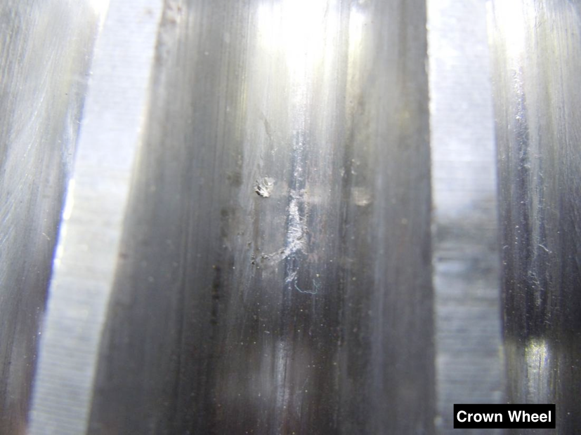 caterpillar crown wheel