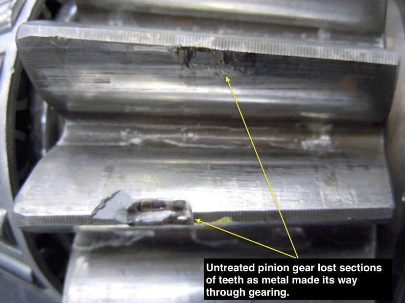 caterpillar pionion gear lost sections
