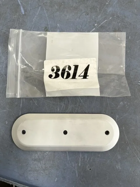 Hard chrome clad aluminum seal blade from a horizontal flow wrapper, cryogenically treated for extended wear life